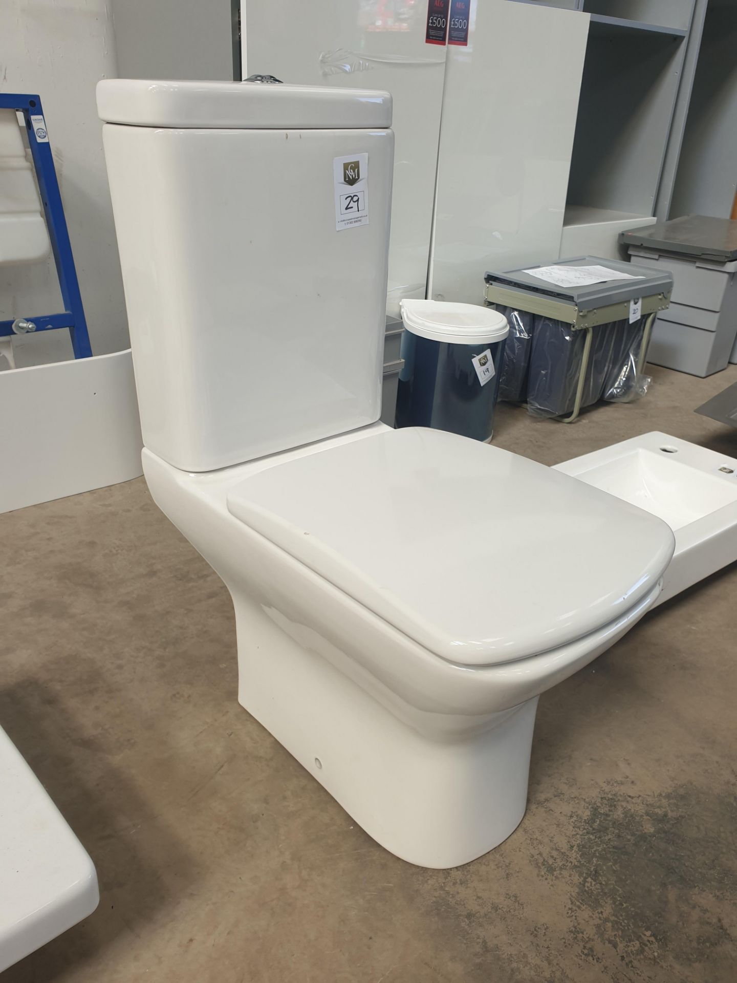 Toilet with Cistern and seat