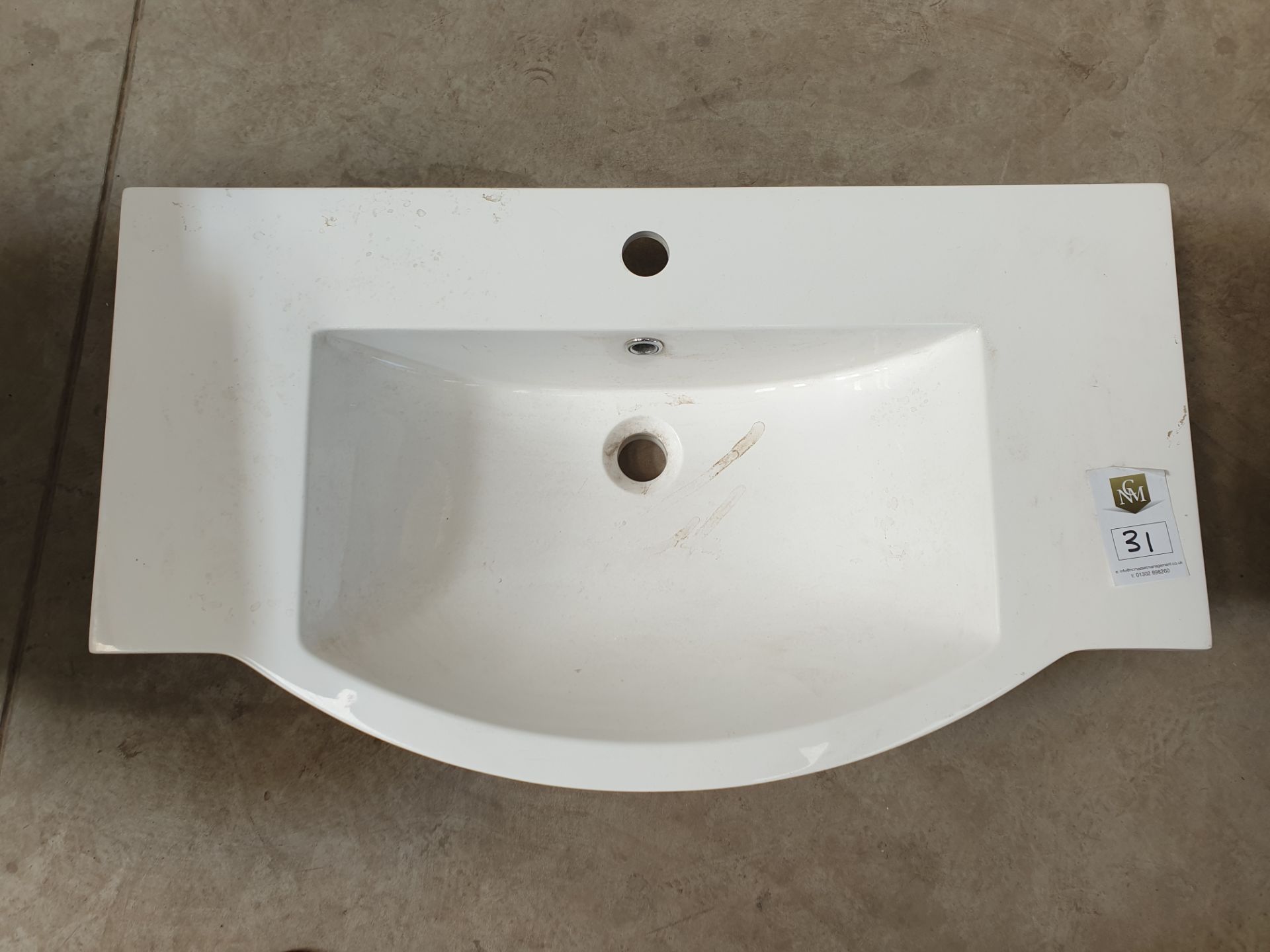 Sink Bowl with Radius Front 800 x 360 (800 x 450mm inc radius) - Image 3 of 3