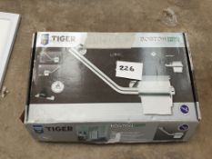 Tiger safety grip handle with toilet roll holder