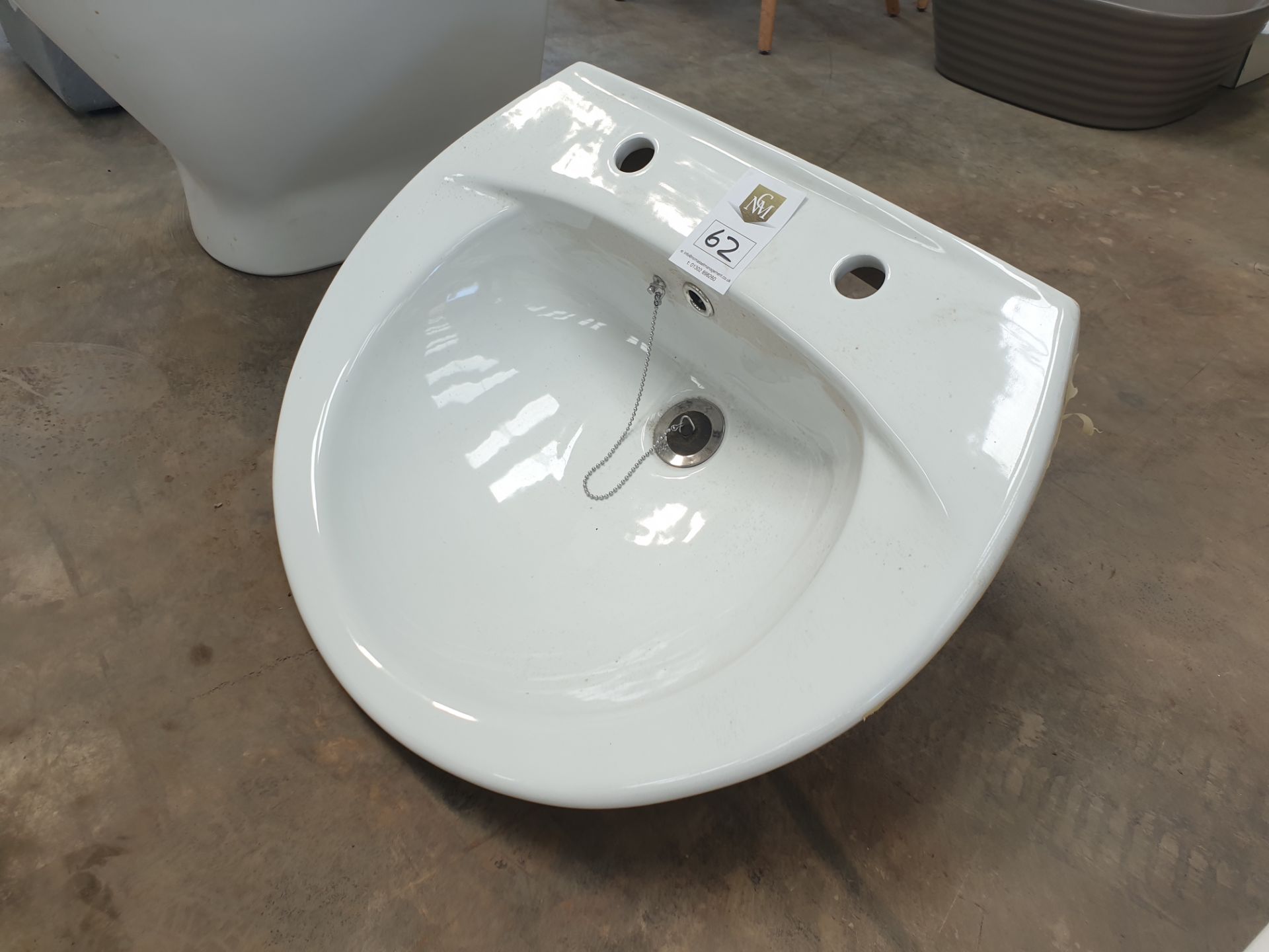 Sink 580 x 460mm - Image 2 of 3