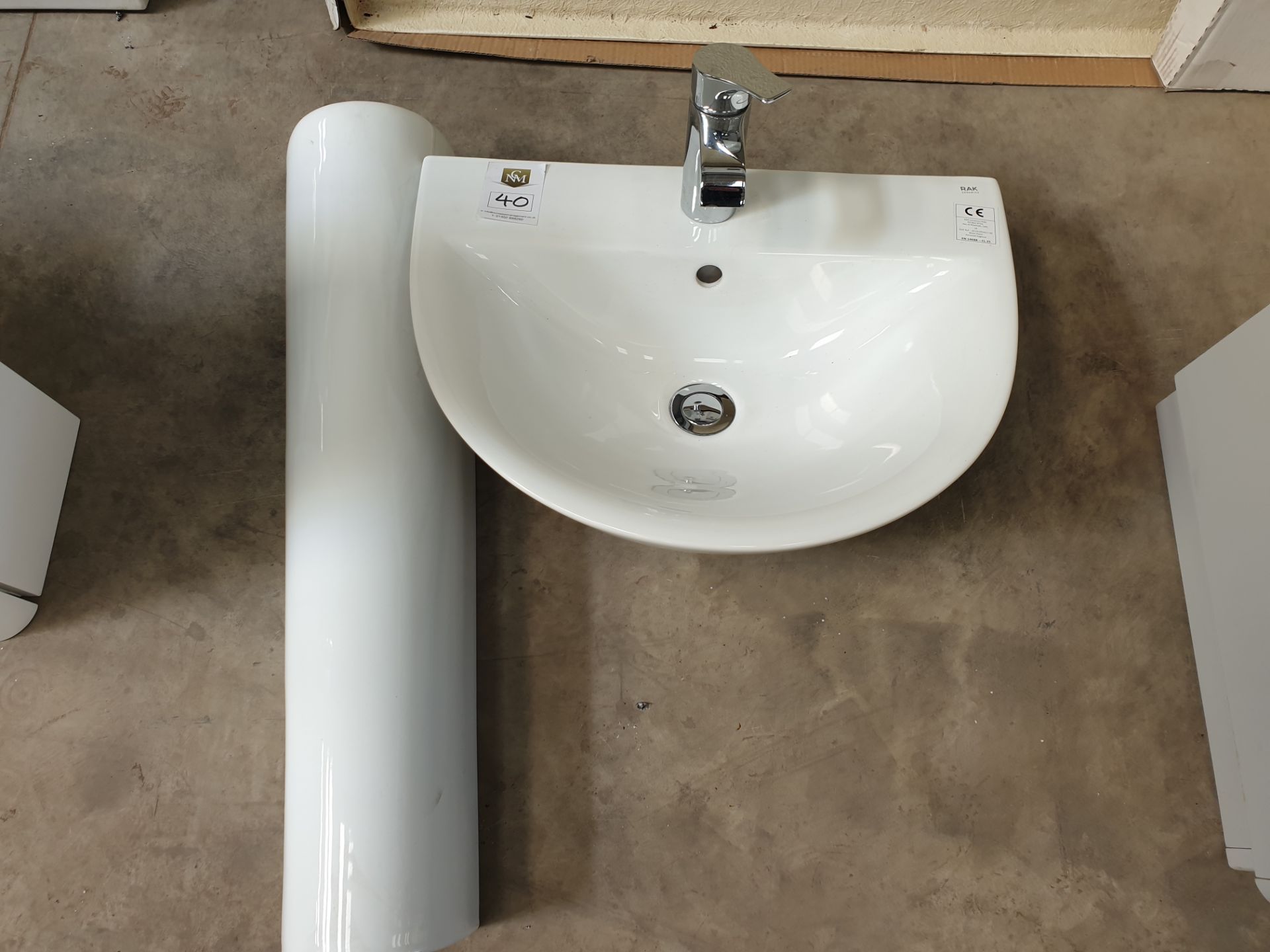 RAK Pedistal Sink with Tap