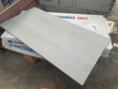 2 x boxes of light grey tiles