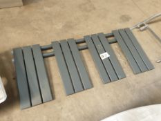 Towel radiator in Grey 500 x 1180mm