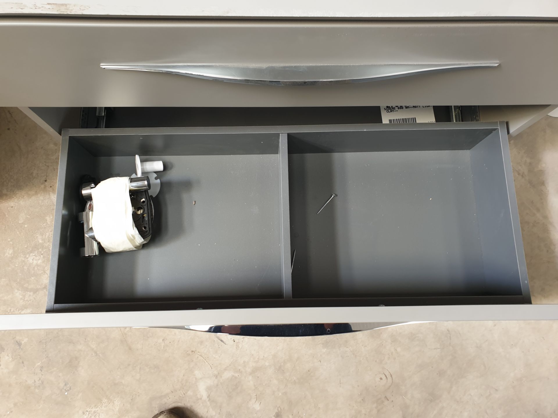 Sink with 2 Drawer Cupboard and Tap 800 x 390 x 535 mm - Image 7 of 7