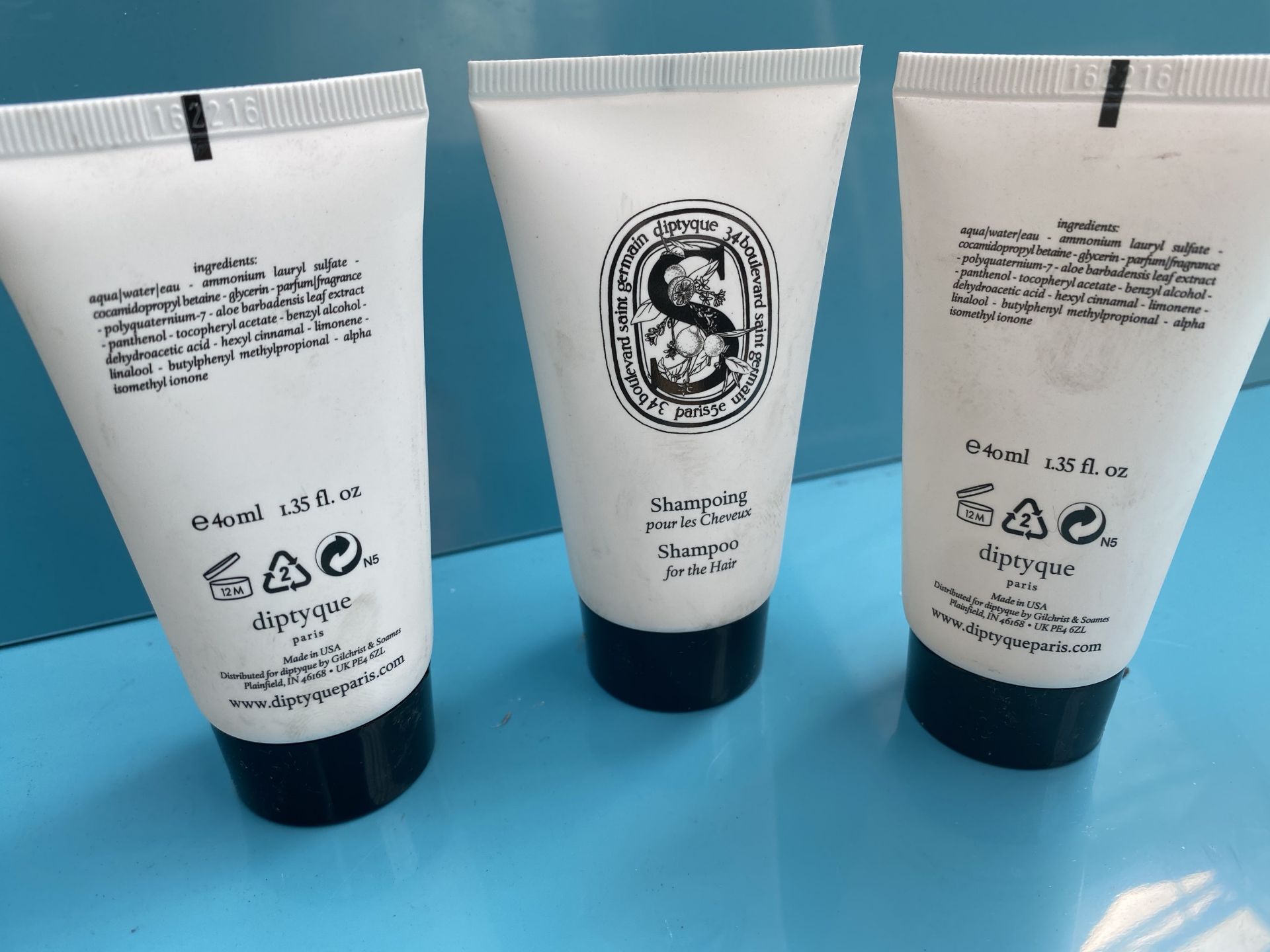 200 x DIPTYQUE 40ml shampoo