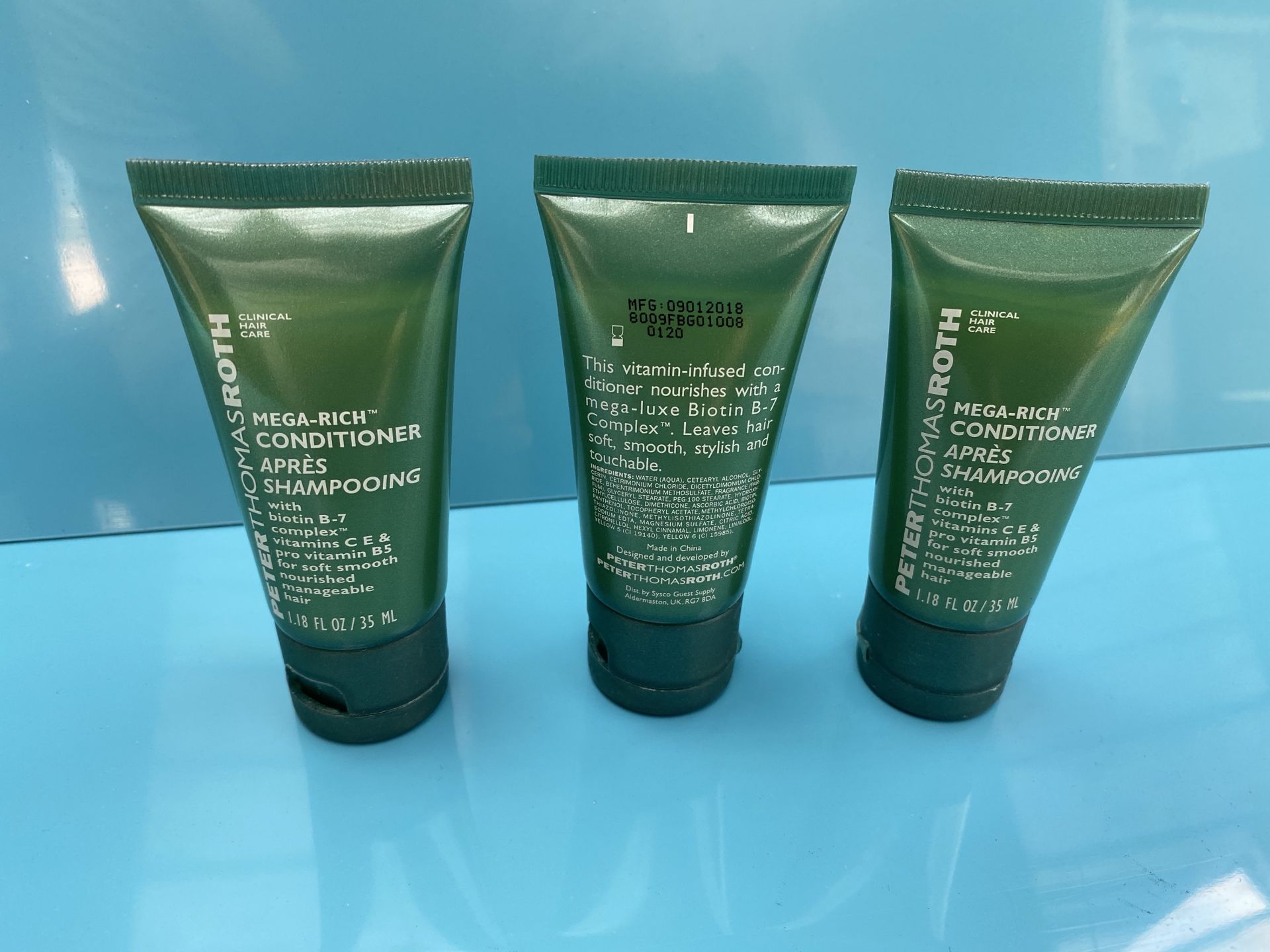 200 x PETERTHOMASROTH 35ml mega rich conditioner