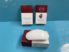 200 x AROMA ACTIVES ESSENTIALS 25g cleansing & toning facial bar