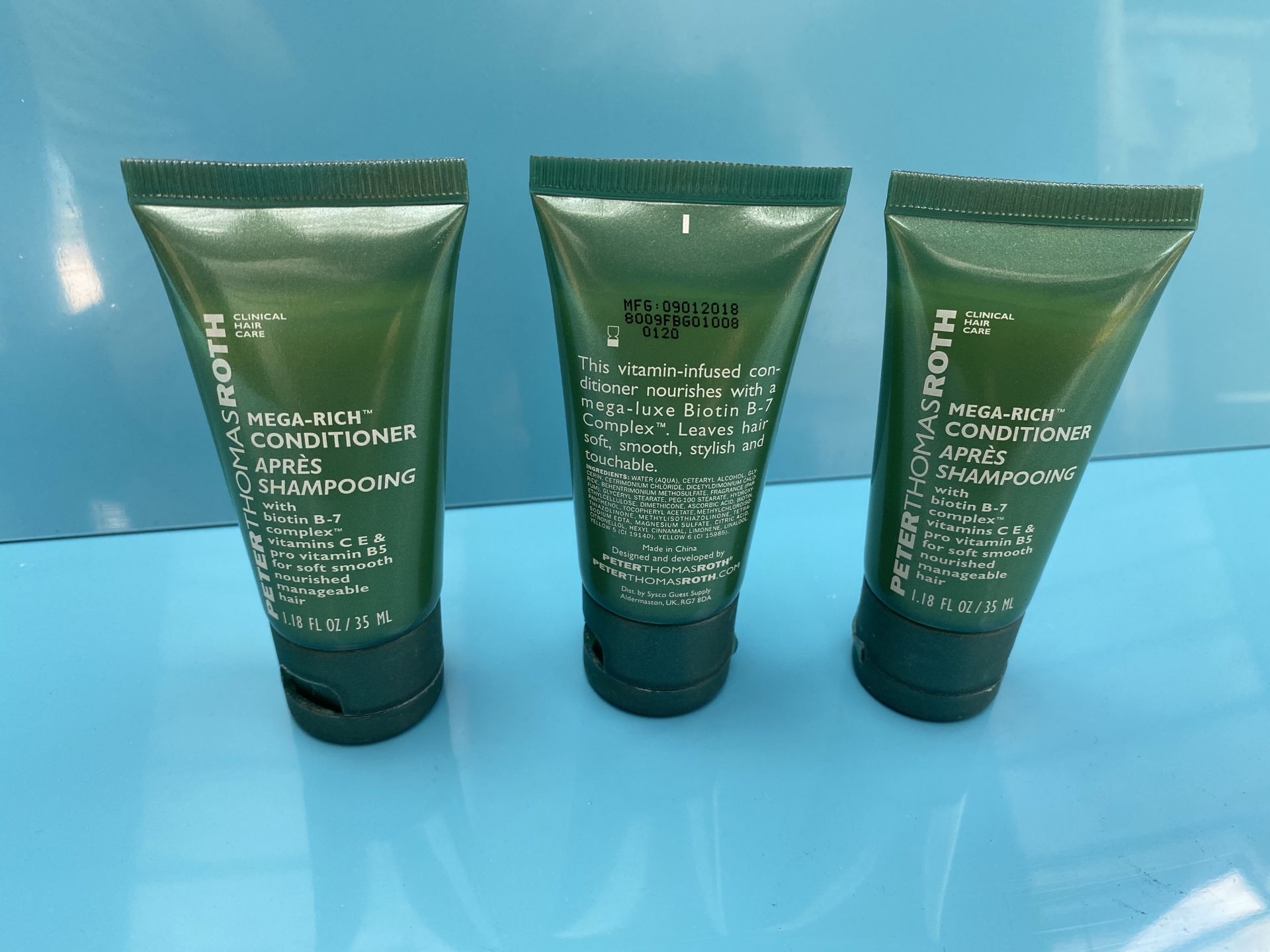 200 x PETERTHOMASROTH 35ml mega rich conditioner