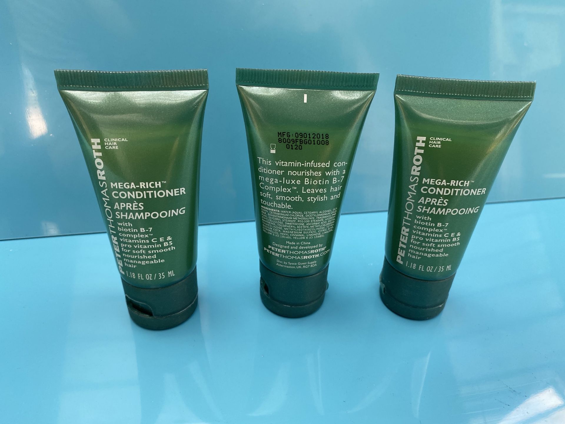 200 x PETERTHOMASROTH 35ml mega rich conditioner