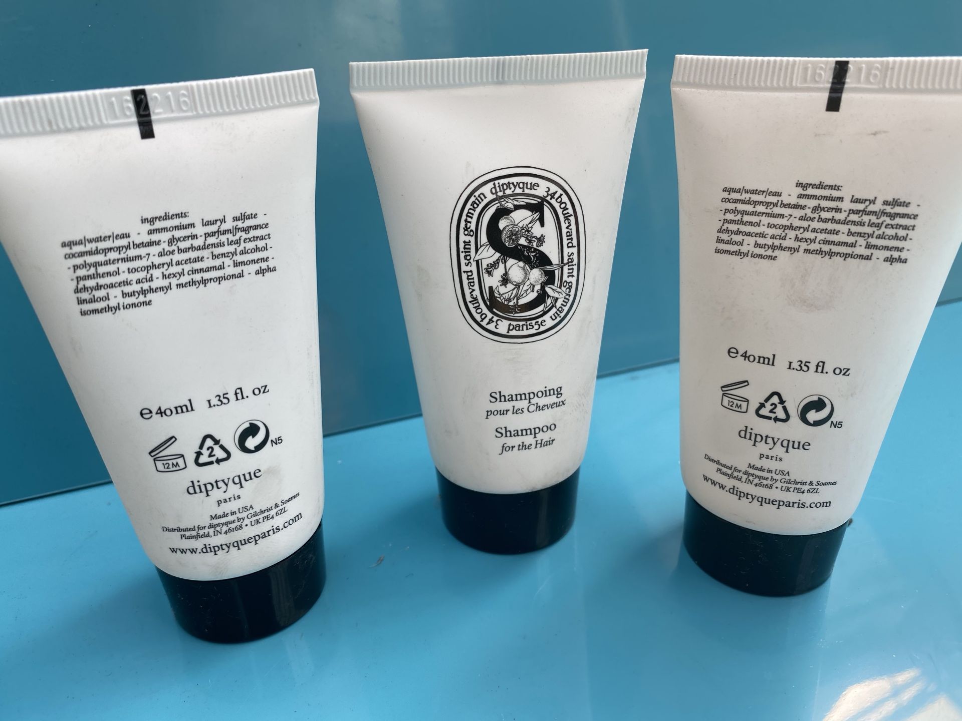 200 x DIPTYQUE 40ml shampoo