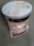 Gas box heater