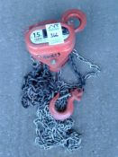 Tiger chain hoist single point