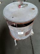 Gas box heater