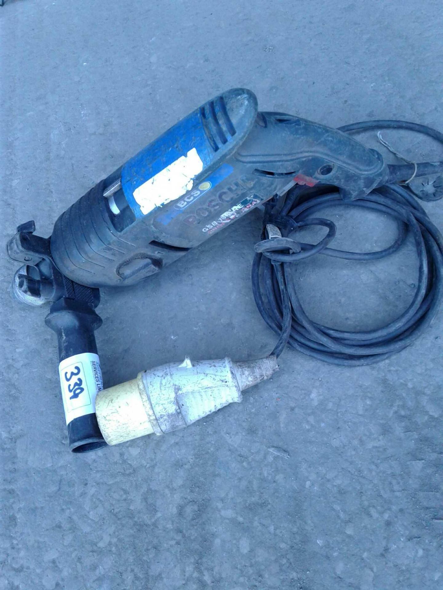 Bosch hammer drill 110 V