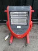 Red rad heater 110 V 32 amp