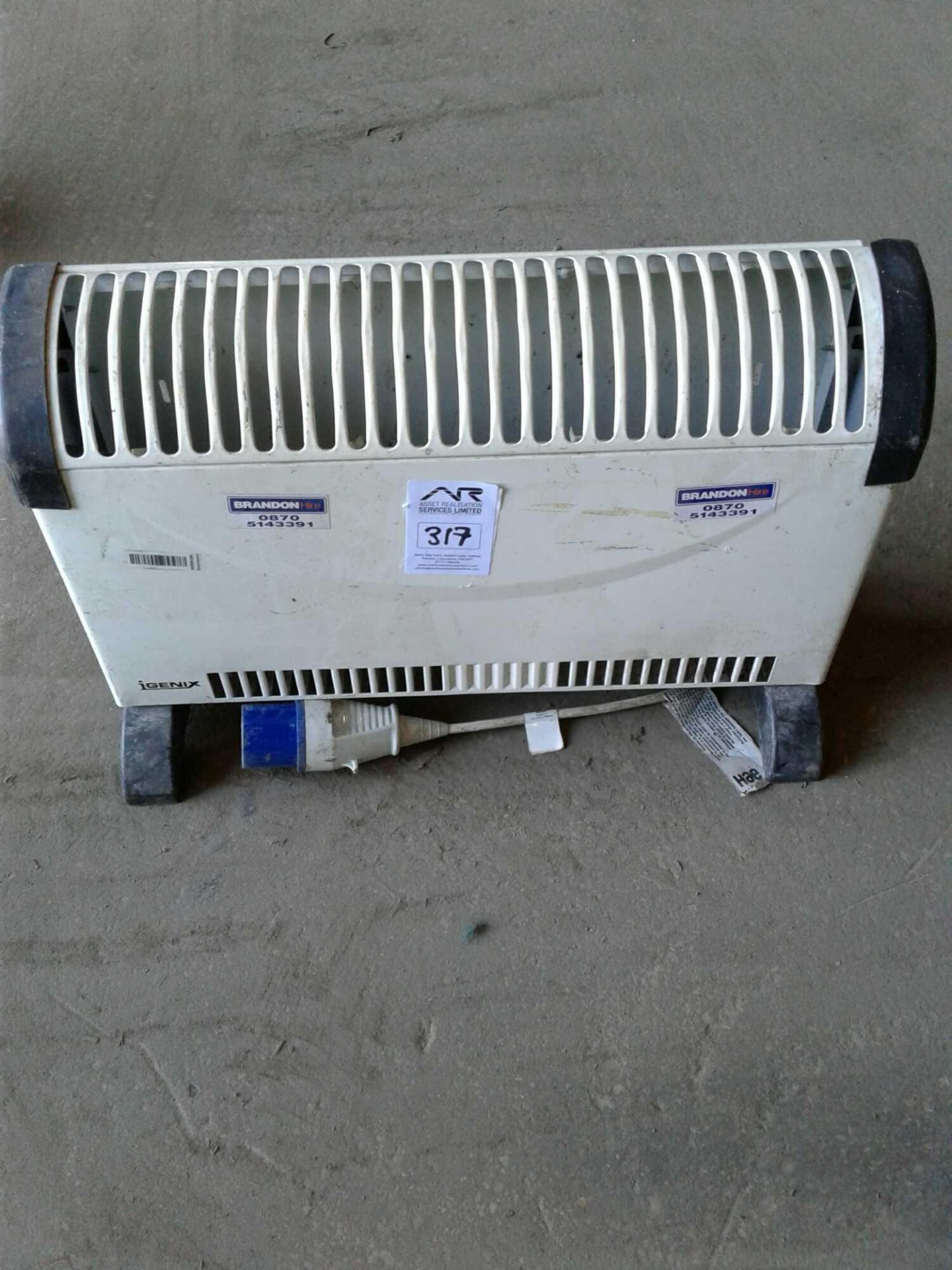 Igenix convector heater 230v