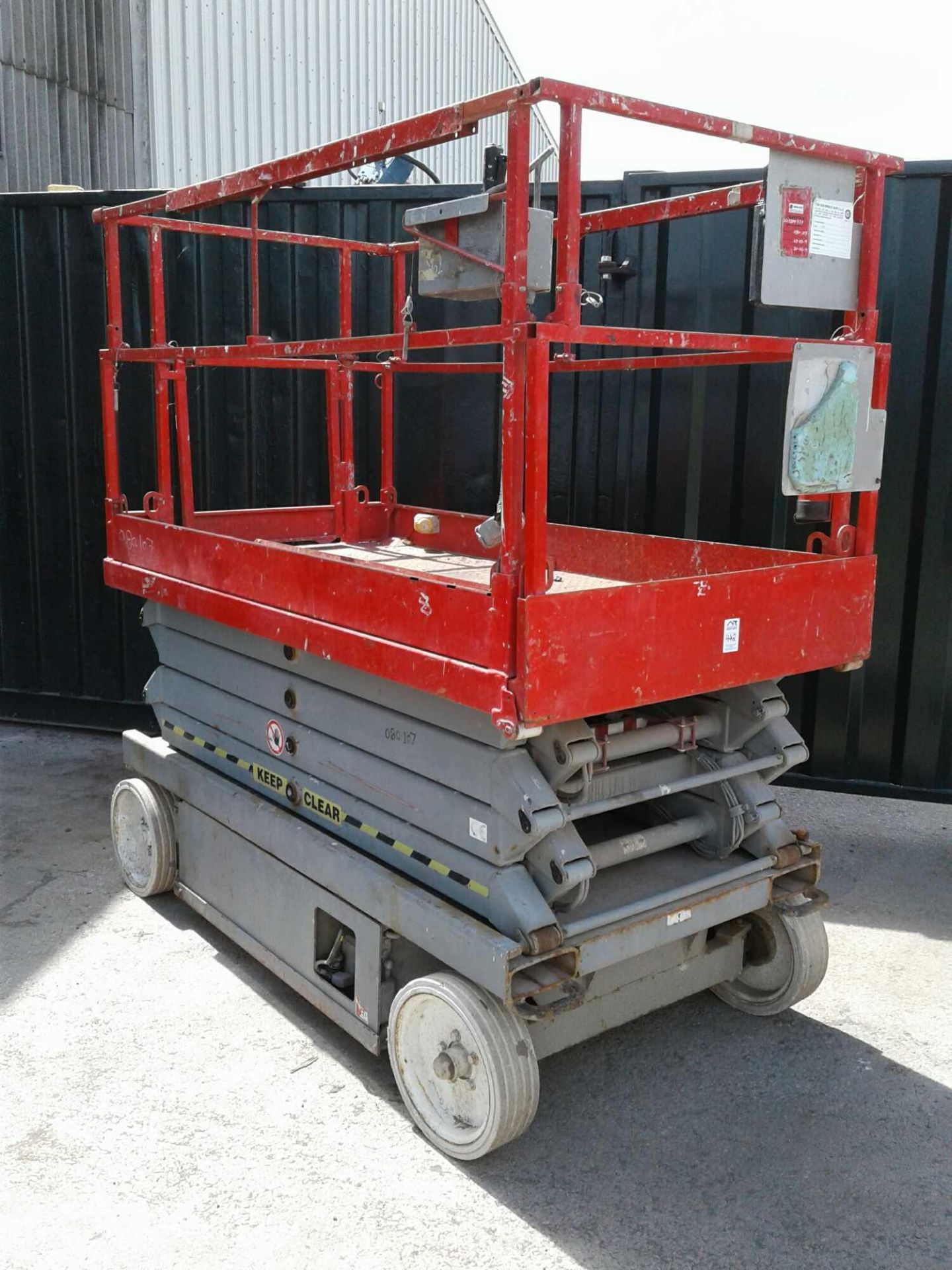 SKYJACK SJ111 4626 DC ELECTRIC SCISSOR LIFT 24V 110V