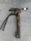 Hydraulic breaker gun