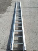 19 tread alloy ladders