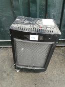 Gas cabinet heater