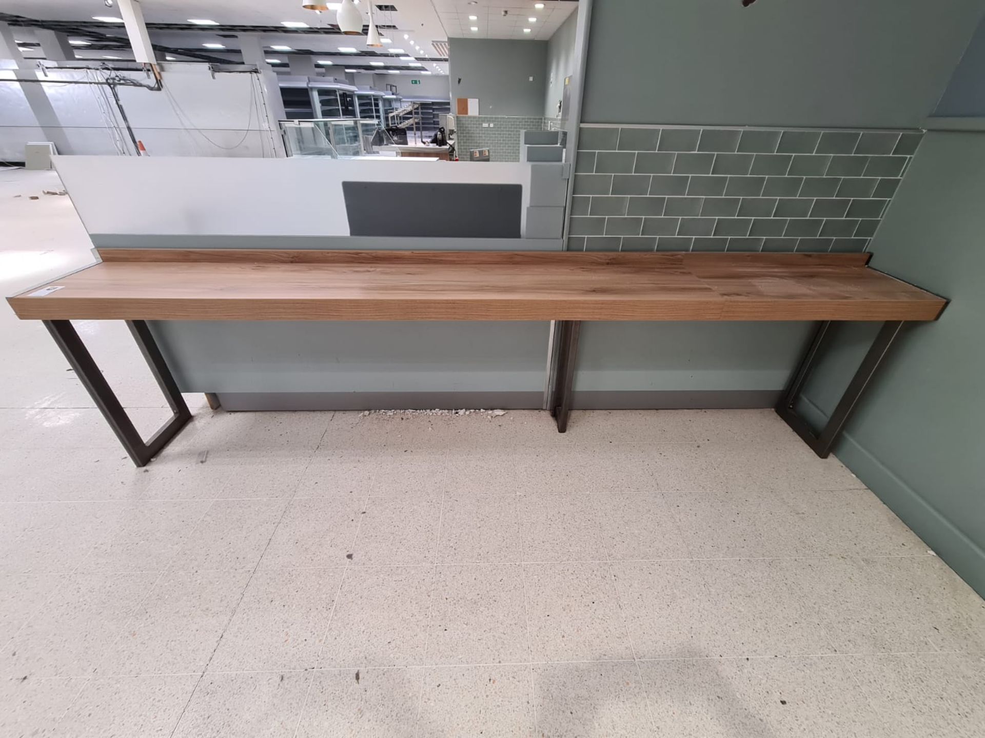 Wooden Breakfast Bar