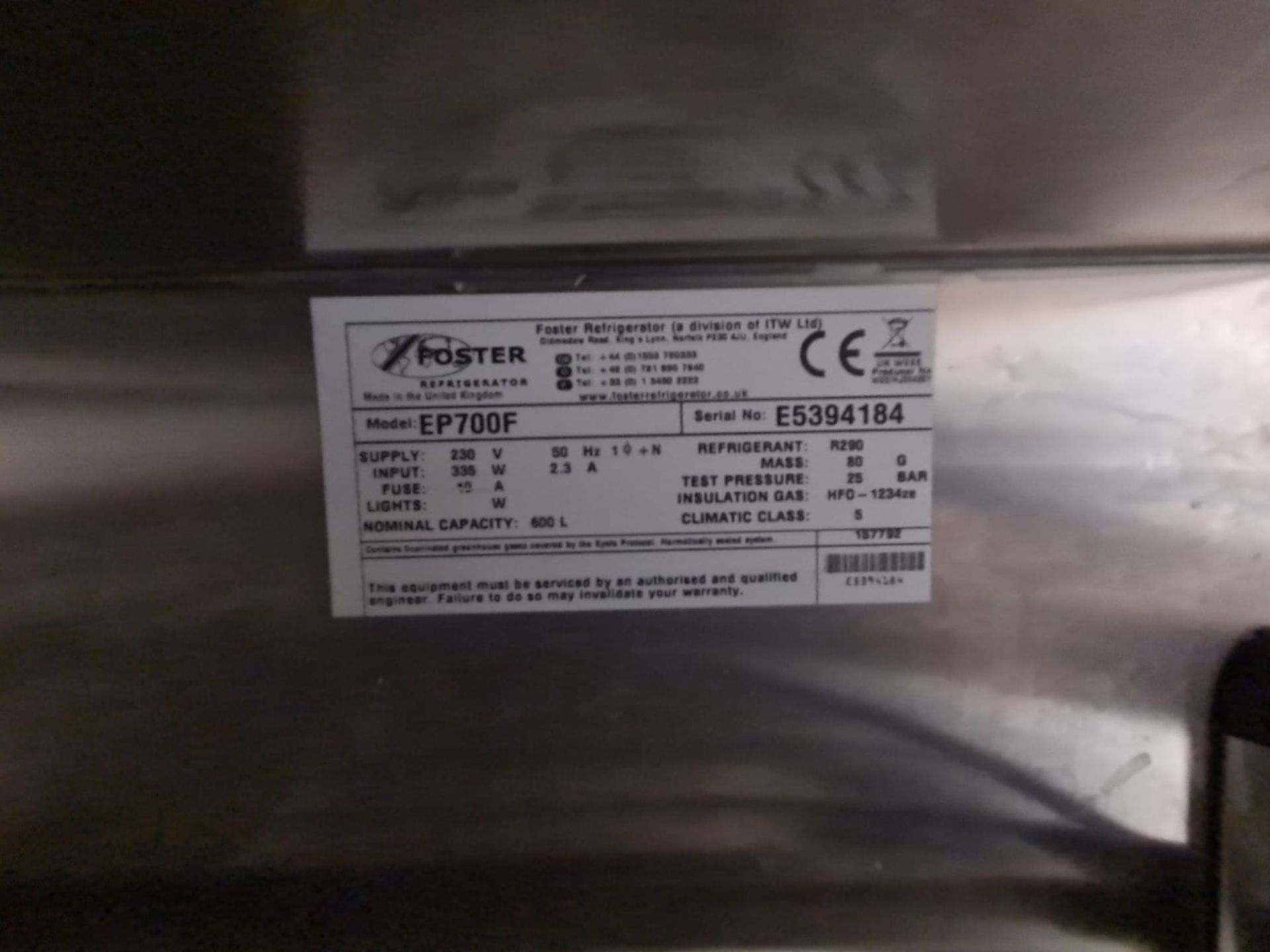 Foster Eco Pro G2 Refrigeration Unit - Image 6 of 11