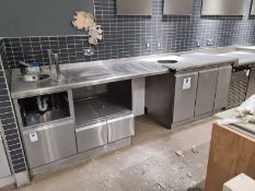 Stainless Steel Counter Top Storage Unit
