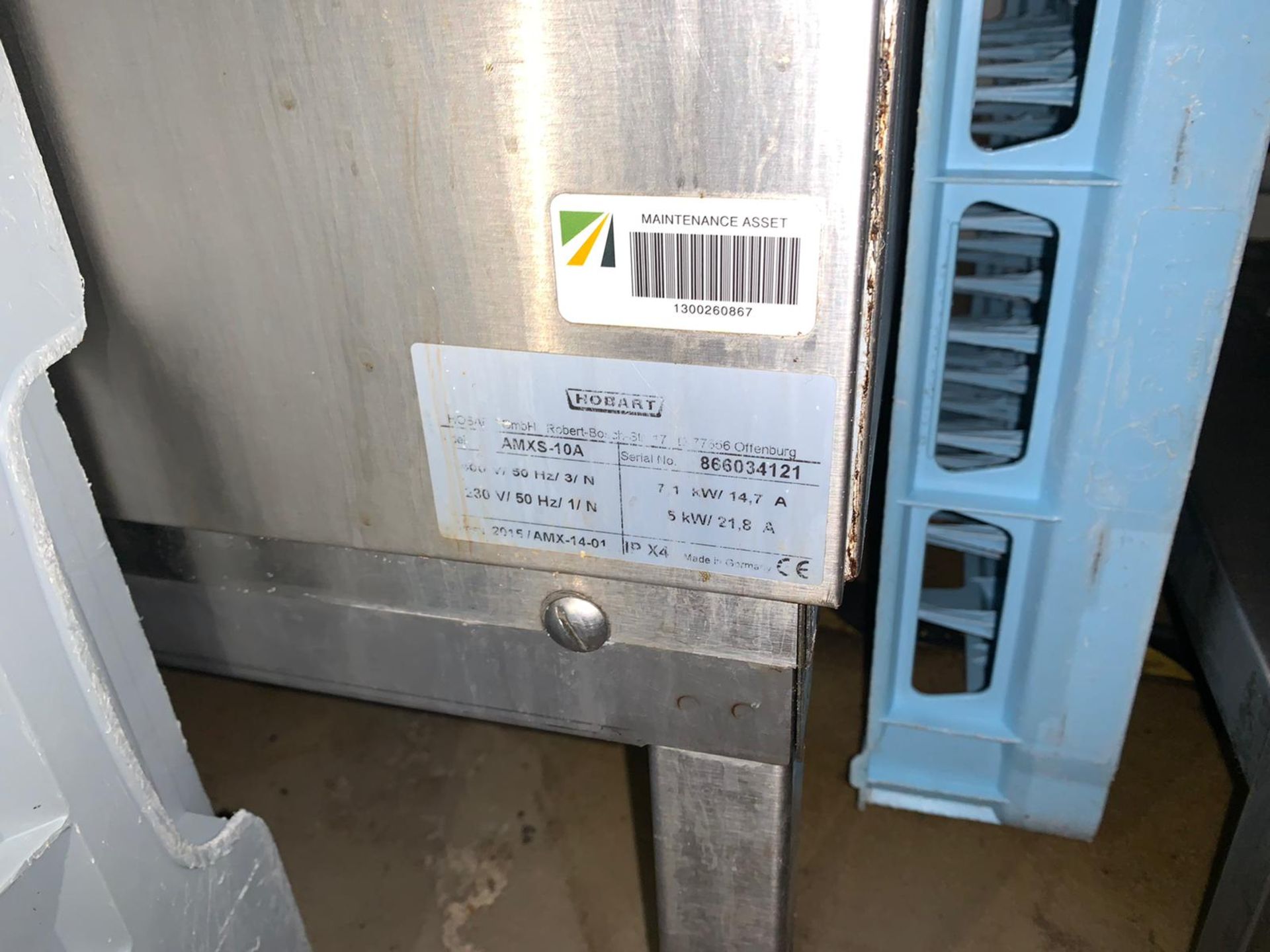 Hobart Commercial Grade Conveyor Dishwasher & Sink Unit - Image 8 of 9