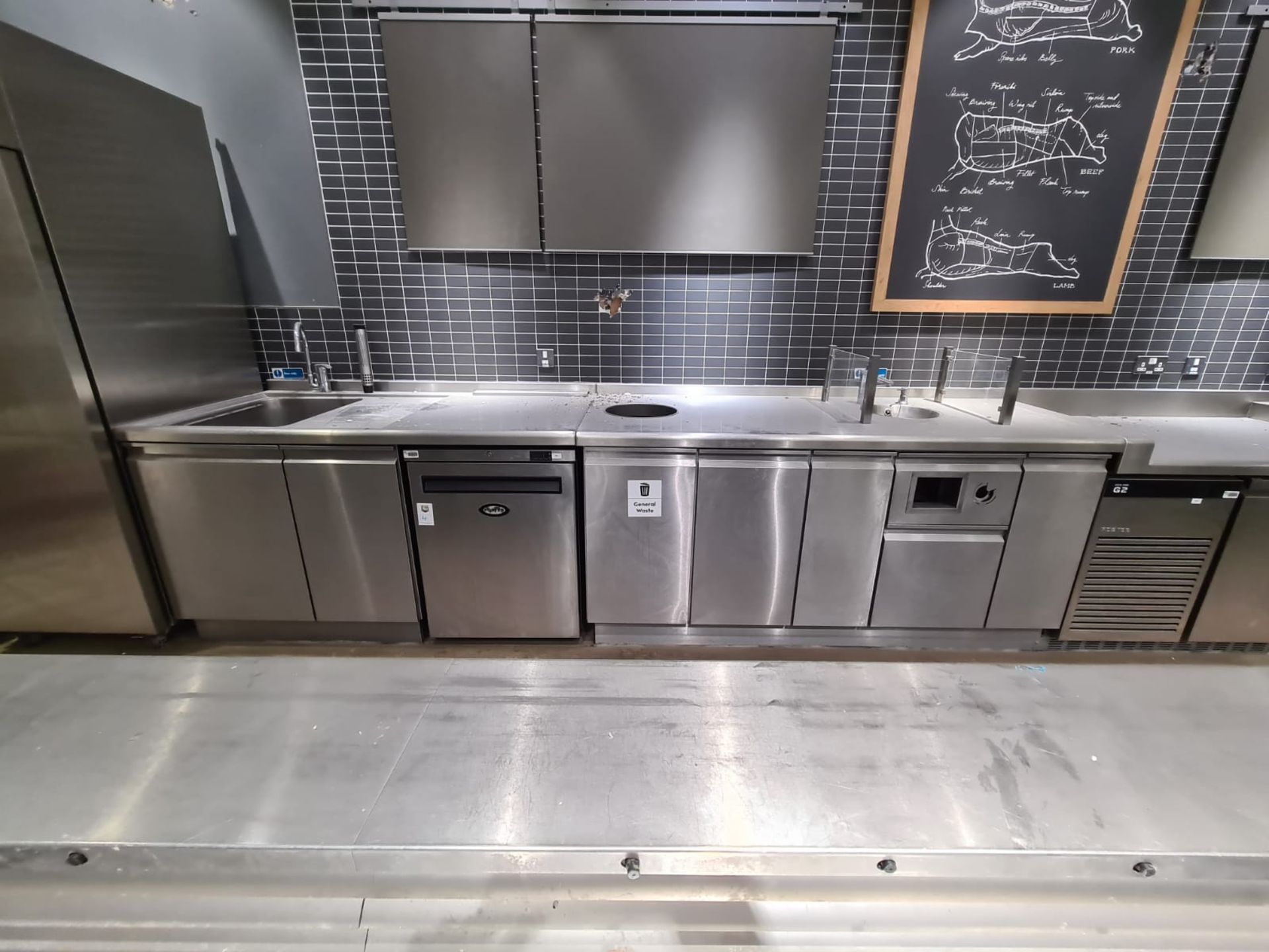 Stainless Steel Counter Unit