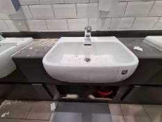 SanCeram Sink with Motion Senser Tap