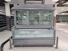 Commercial Extra Large Supermarket Freezer Unit