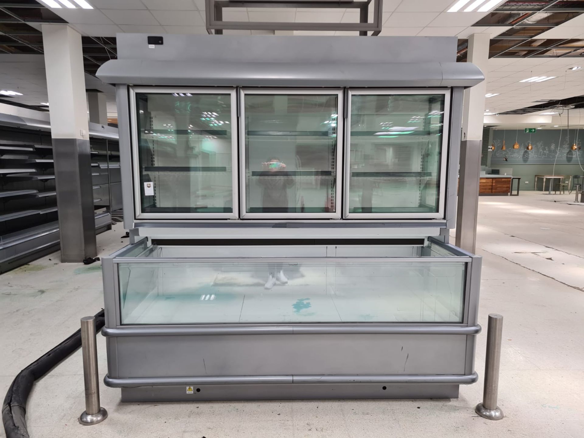 Commercial Extra Large Supermarket Freezer Unit