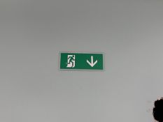 Fire Exit Sign