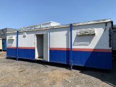 Anti Vandal Steel Portable Toilet Block With Shower