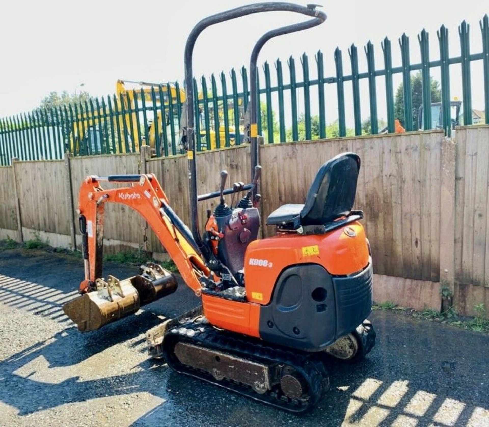 Kubota KX008-3 2016 Excavator - Image 6 of 10