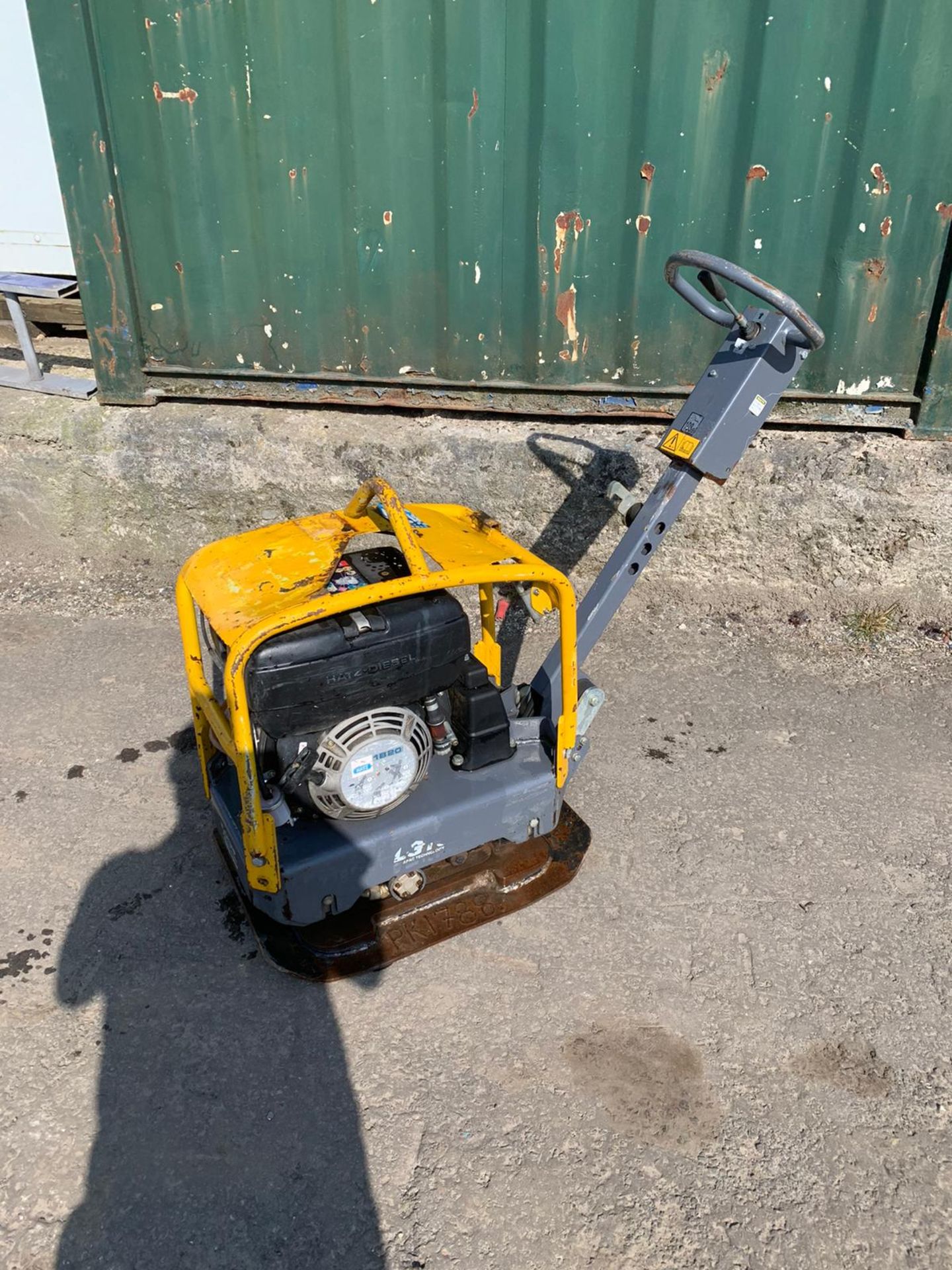 Atlas Copco LG160 Diesel Forward Reverse Wacker Plate - Image 2 of 4