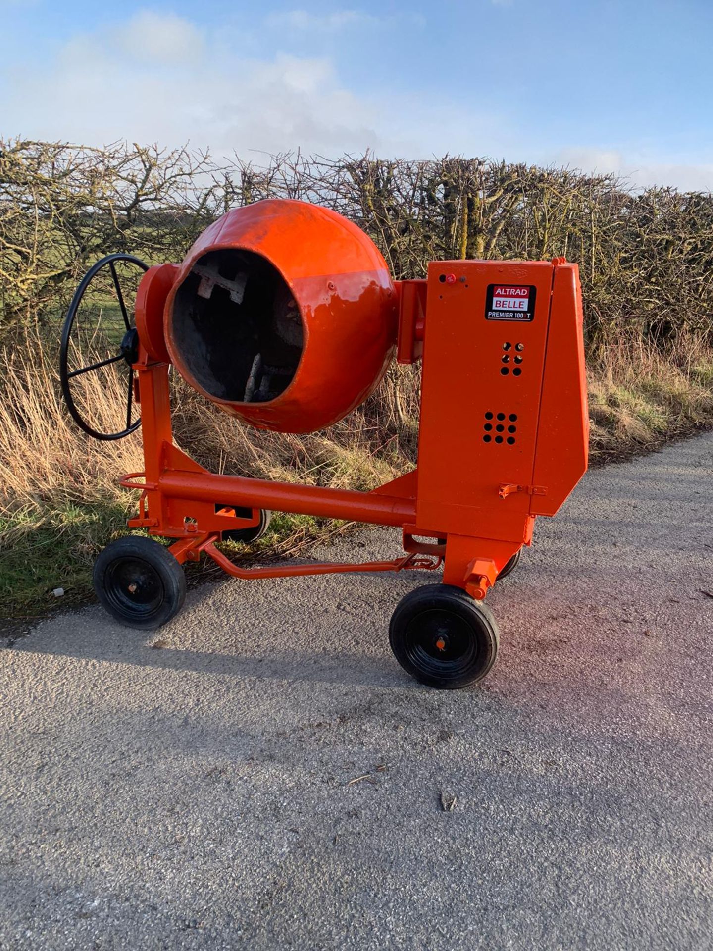 Belle XT100 Diesel Site Cement Mixer