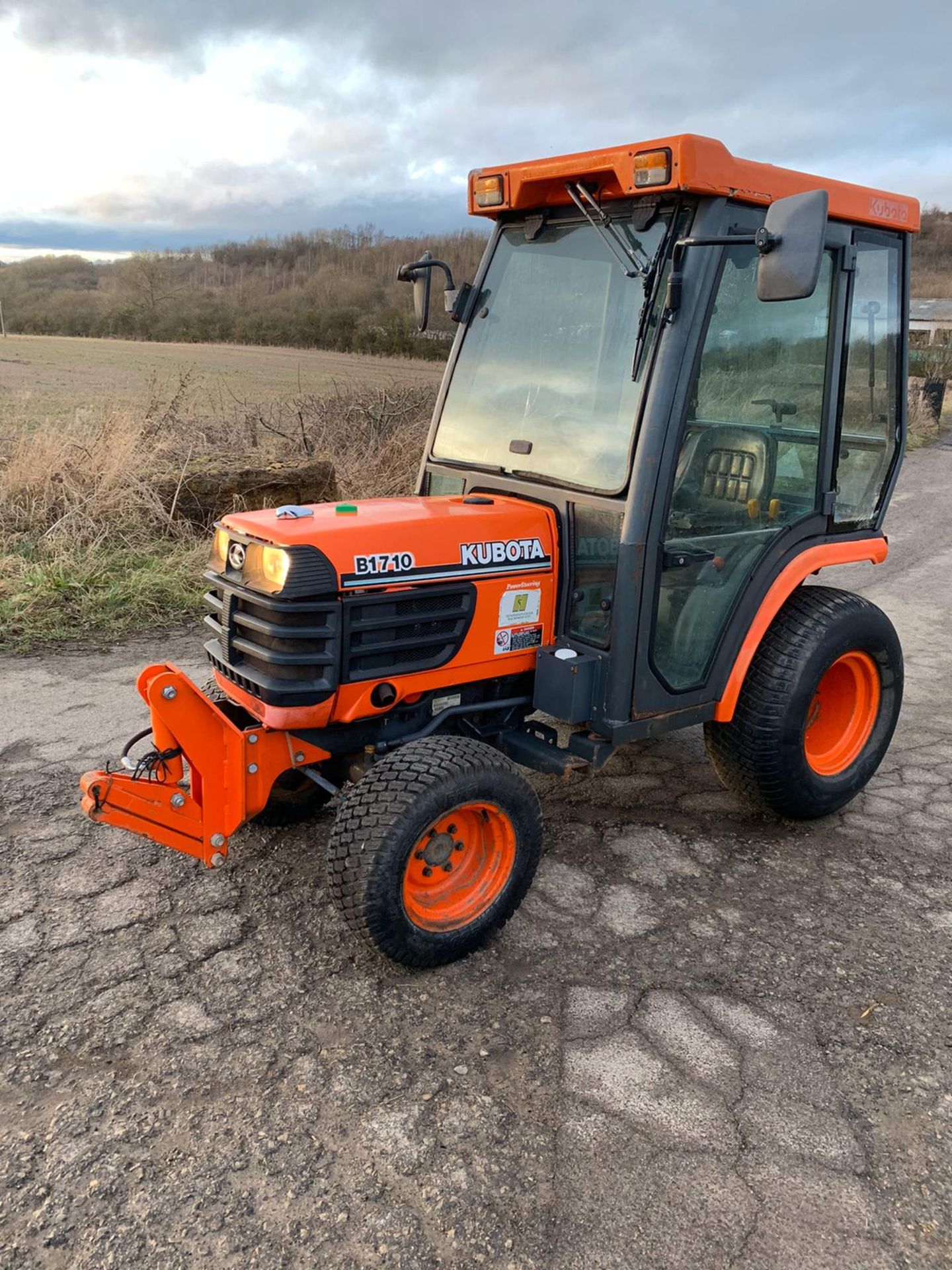 Kubota B1710 Mini Tractor 4x4