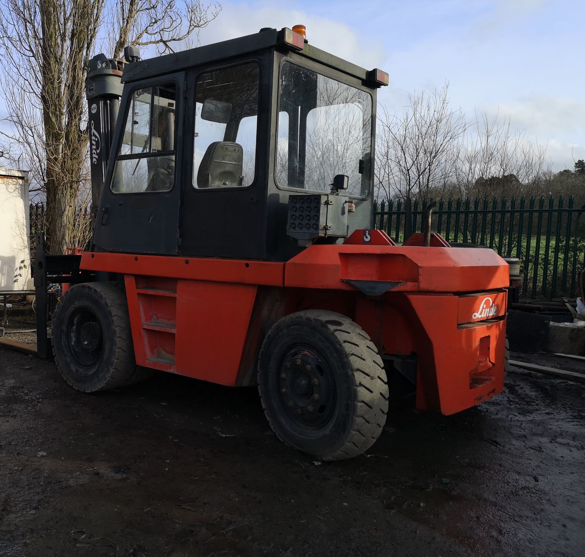 Linde 1994 H100 Forklift - Image 2 of 3