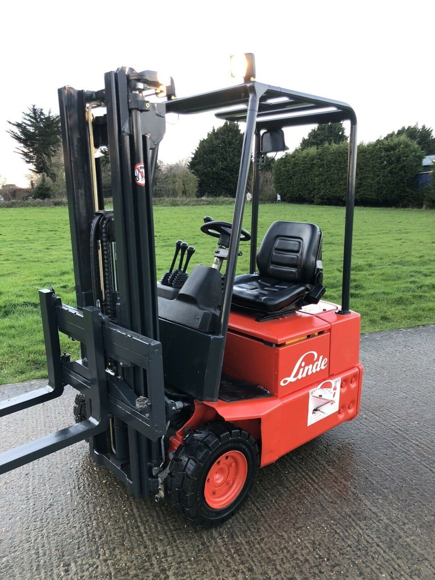 Linde Electric Forklift Truck E12 - Image 9 of 9