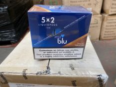 180 x MY BLU E-Liquid Tobacco 9mg (3 boxes x 60 per box)