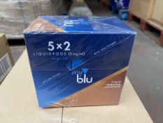 180 x MY BLU E-Liquid Roast Blend Tobacco 0mg (3 boxes x 60 per box)