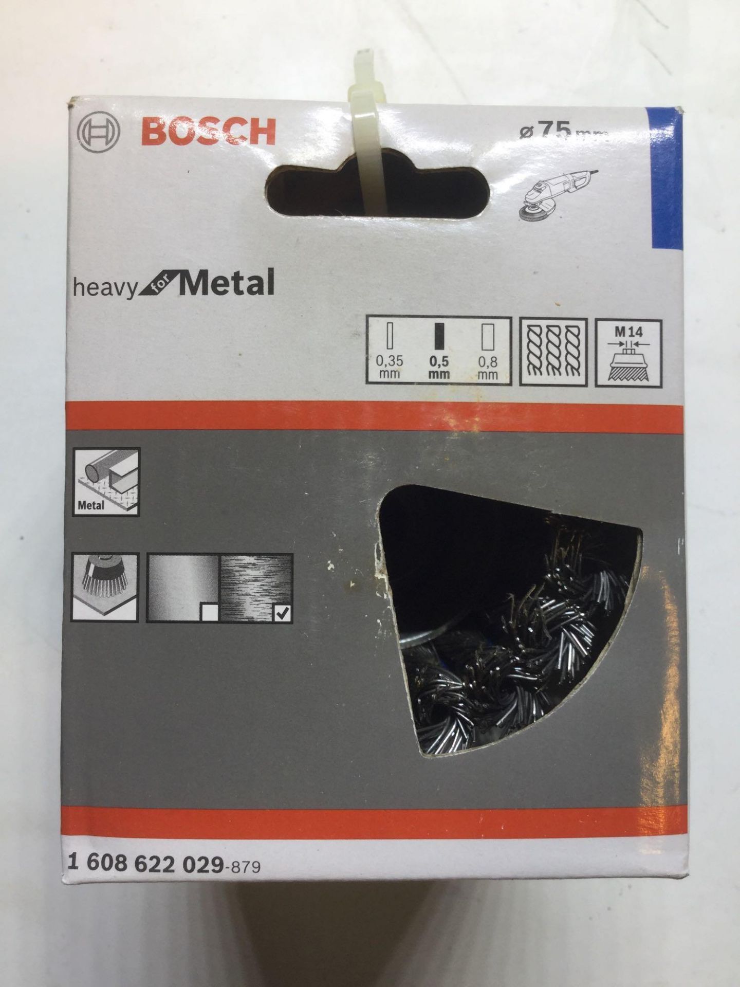 Bosch 75mm Metal Brush Wheel x2 - Image 3 of 3