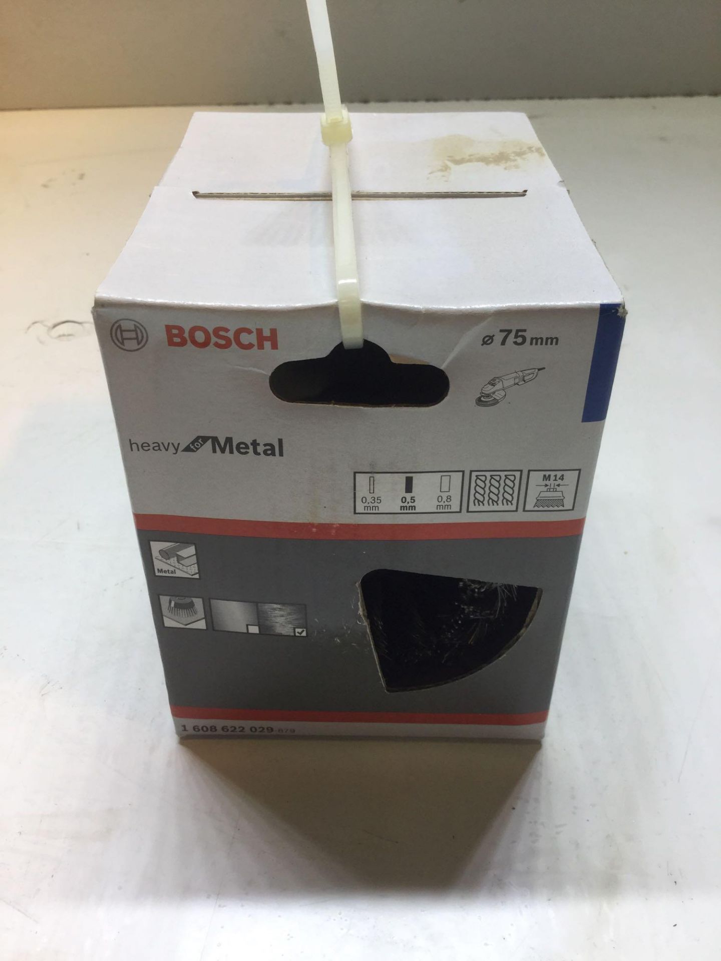Bosch 75mm Metal Brush Wheel x2