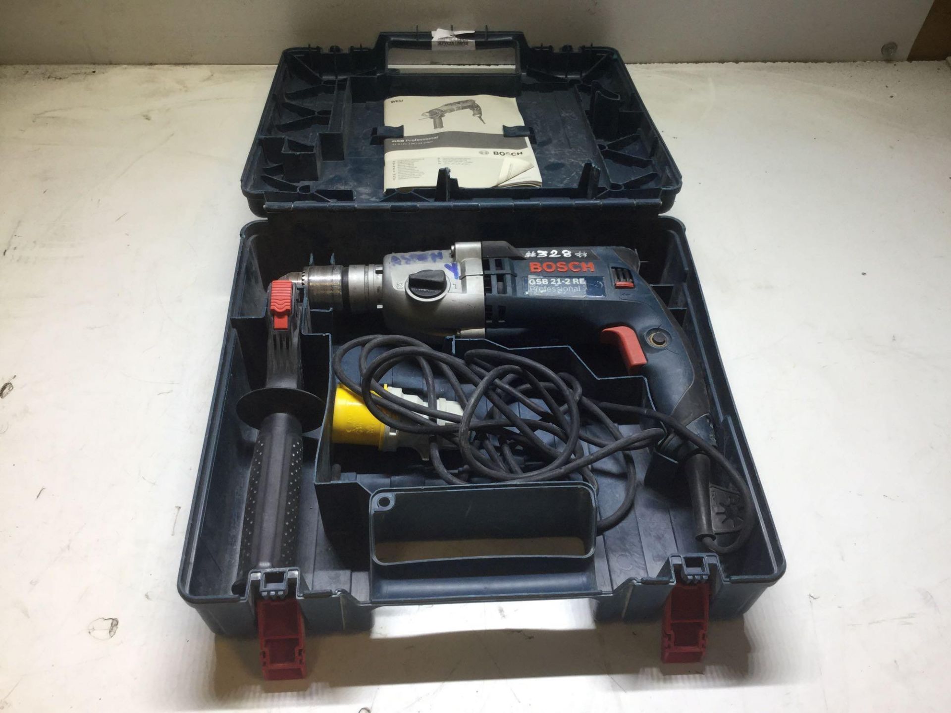 Bosch GSB 21-2 RE Hammer Drill 110v Boxed