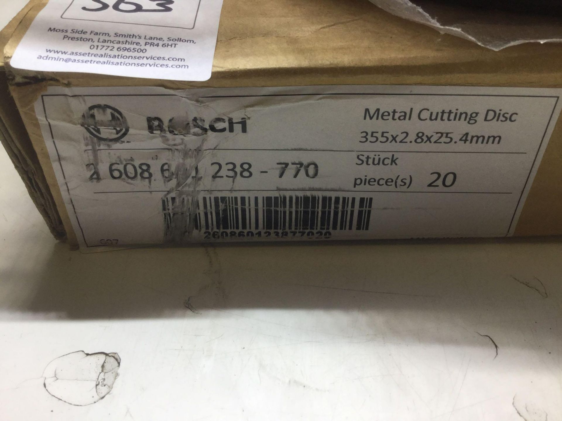 X10 Bosch Expert Metal Cutting Discs 355mm - Image 2 of 3