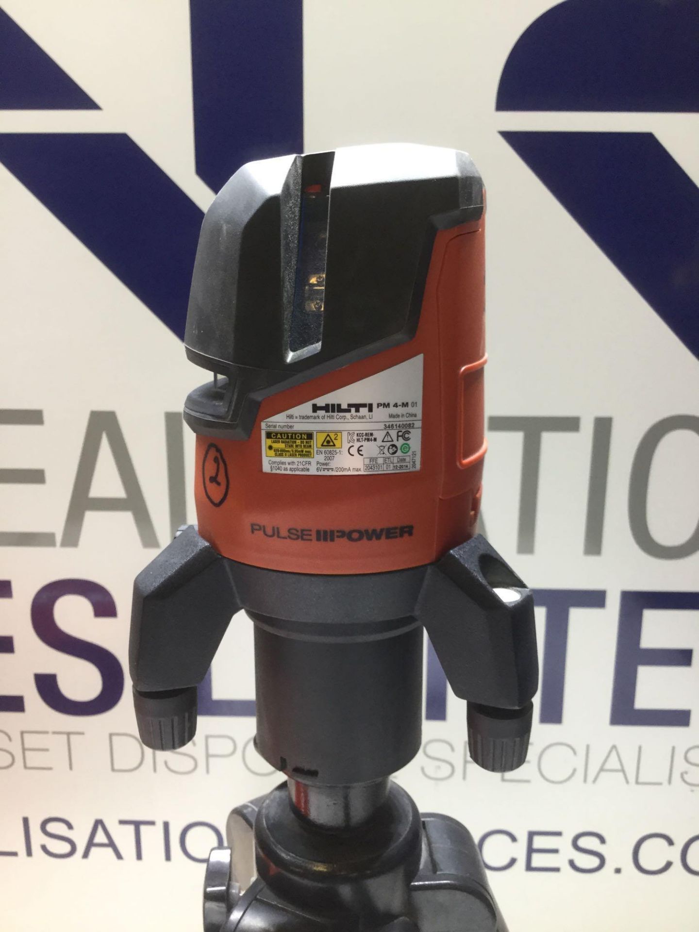 Hilti PM 4-M Laser Level on PMA 20 Adjustable Stand Boxed As New - Image 3 of 5