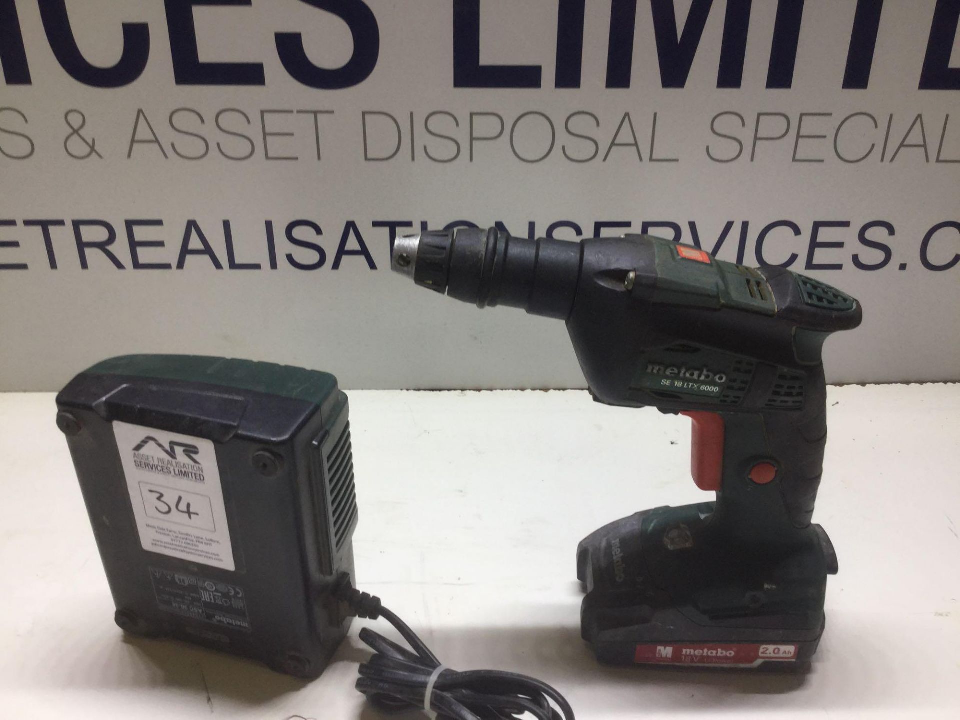 Metabo SE 18 LTX 6000 18v Cordless Tec Drill With Charger & Battery