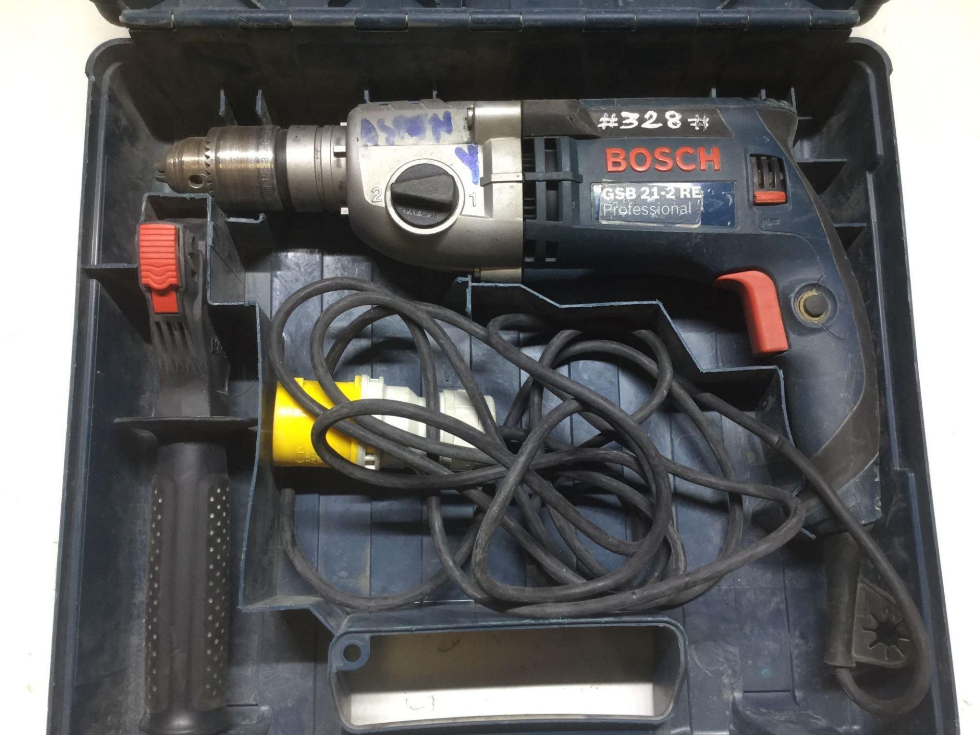 Bosch GSB 21-2 RE Hammer Drill 110v Boxed - Image 2 of 4