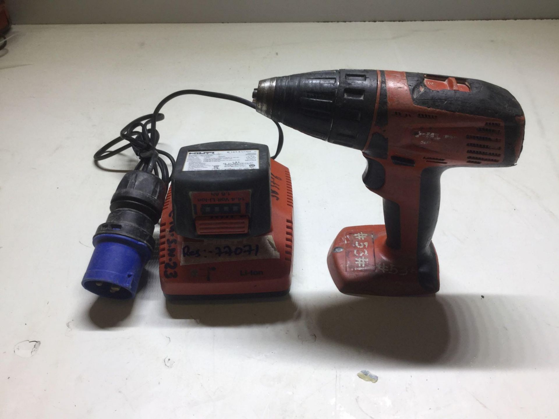 Hilti cordless drill model scf14-A